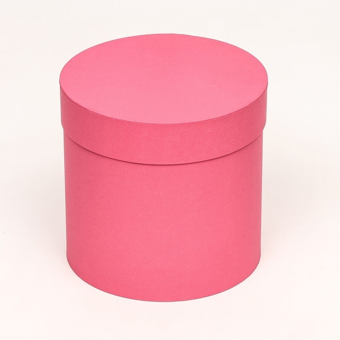 Шляпная коробка, розовая, 18 х 18 см Шляпная коробка, розовая, 18 х 18 см