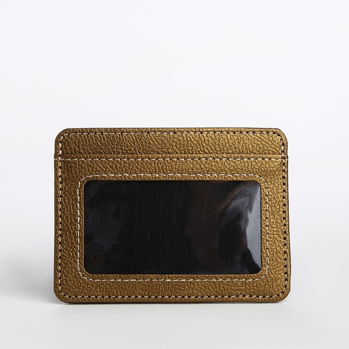 Картхолдер, цвет золотистый Картхолдер, цвет золотистый