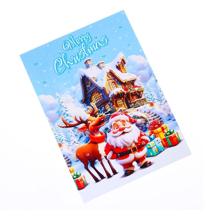 Новый год. Адвент-календарь Baron, 50 г Новый год. Адвент-календарь Baron, 50 г