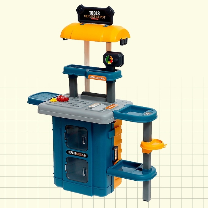 Игровой модуль 3 в 1 «Универсальный мастер», 45 элементов Игровой модуль 3 в 1 «Универсальный мастер», 45 элементов