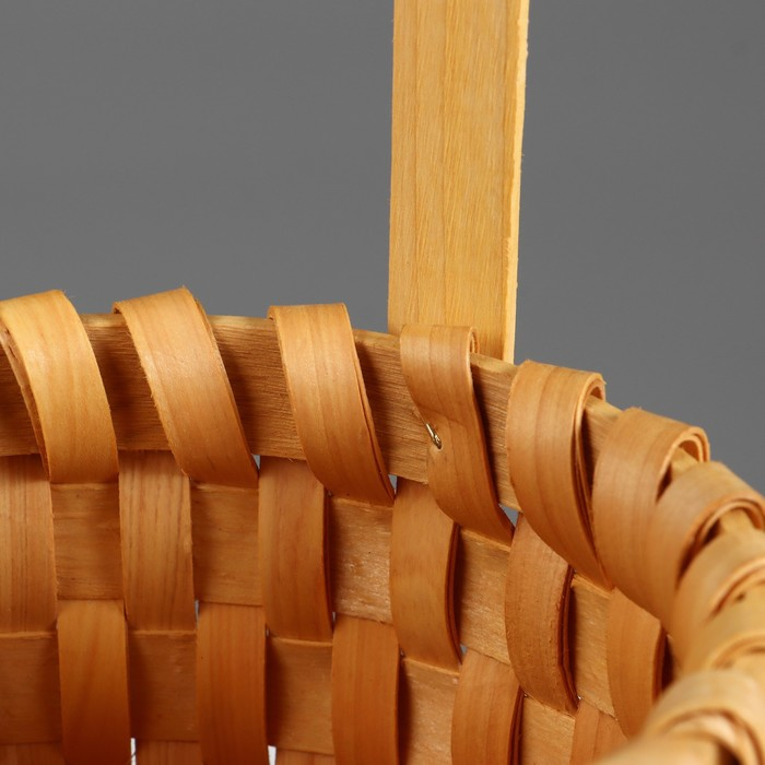 Корзина плетеная, ротанг, 17х12,5/26 см, 1 шт., натуральный Корзина плетеная, ротанг, 17х12,5/26 см, 1 шт., натуральный