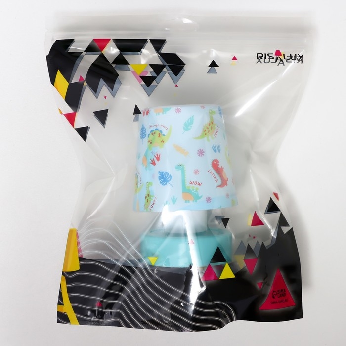 Ночник Ночник "Динозаврик" LED от батареек 3хААА 7,5х7,5х11 см RISALUX