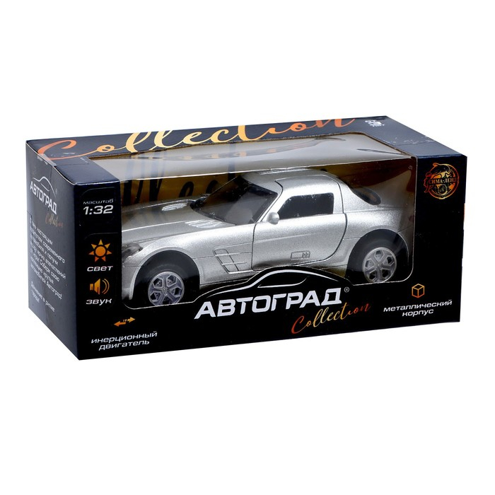 Машина металлическая «Премиум», инерционная, свет и звук, масштаб 1:30 Машина металлическая «Премиум», инерционная, свет и звук, масштаб 1:30