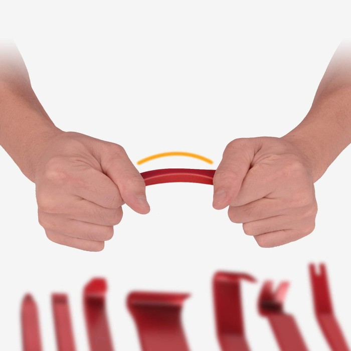 Инструмент для разбора пластика в авто, усиленный, набор 8 предметов Инструмент для разбора пластика в авто, усиленный, набор 8 предметов