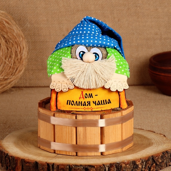 Оберег-копилка Оберег-копилка "Дом - полная чаша", 22 х 17 см, микс