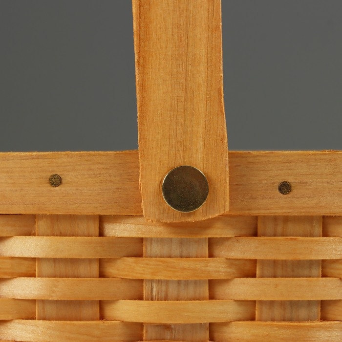 Корзина плетеная, 15 x 15 x 12/24 см, секвойя Корзина плетеная, 15 x 15 x 12/24 см, секвойя