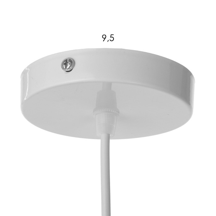 Светильник BayerLux Светильник BayerLux "Туаз" Е27 40Вт белый 25х25х13см