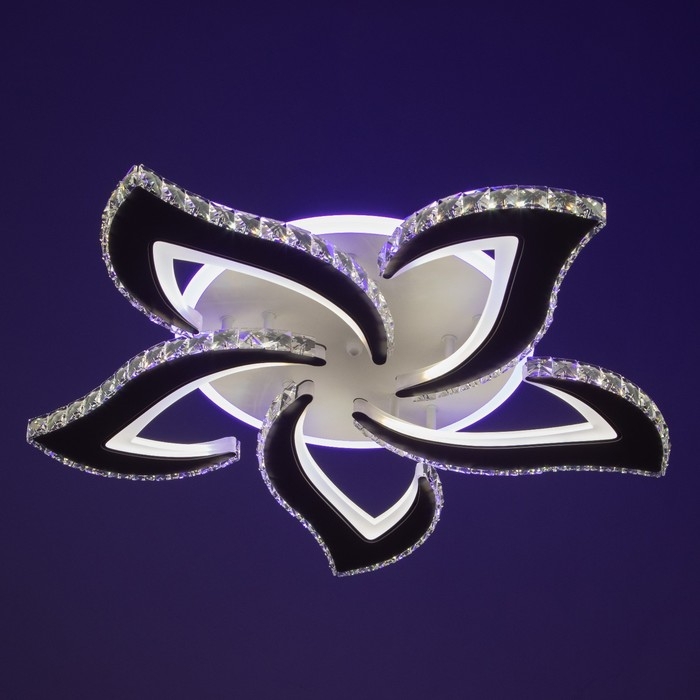 Люстра с ПДУ "Блейд" 5хLED 130Вт 3000-6000К RGB белый 65х65х10см