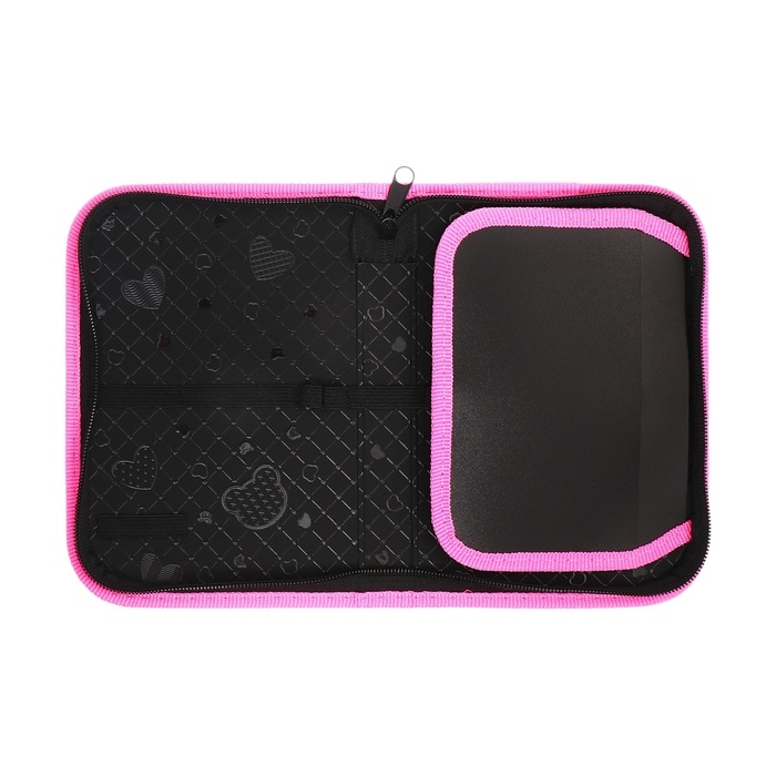 Пенал 1 секция 130 х 190 х 30 мм, с откидной планкой, ПКТ 07-22-19 Пенал 1 секция 130 х 190 х 30 мм, с откидной планкой, ПКТ 07-22-19 "Панда в сердечках" ламинированный картон