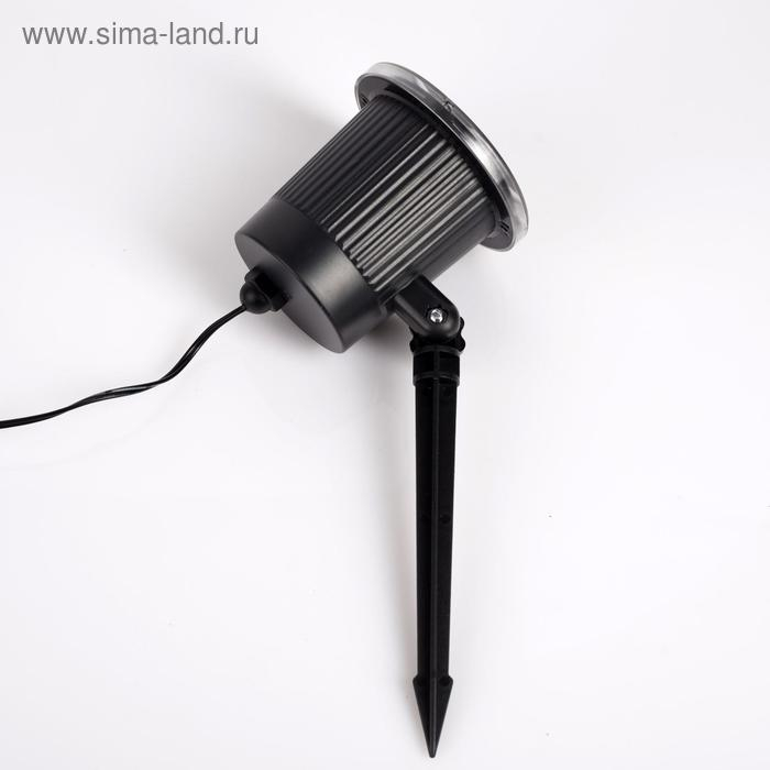 Световой прибор «Цветные снежинки», IP65, свечение мульти, 12 В