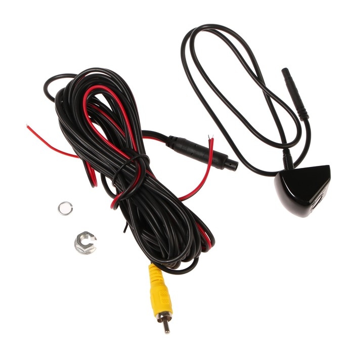 Камера заднего вида, IP68, обзор 130°, 0.3 Мп, провод 6 м, черный Камера заднего вида, IP68, обзор 130°, 0.3 Мп, провод 6 м, черный