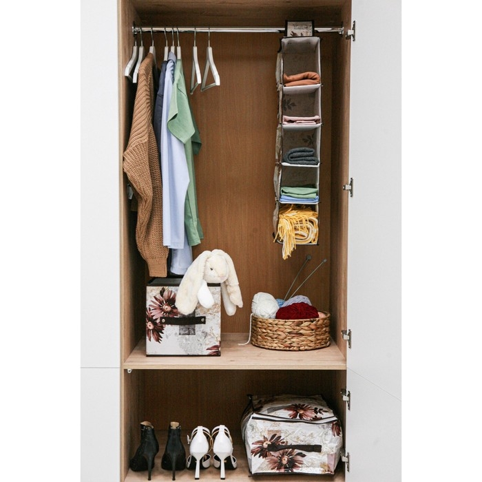 Короб стеллажный для хранения Доляна «Астра», 25×25×25 см Короб стеллажный для хранения Доляна «Астра», 25×25×25 см