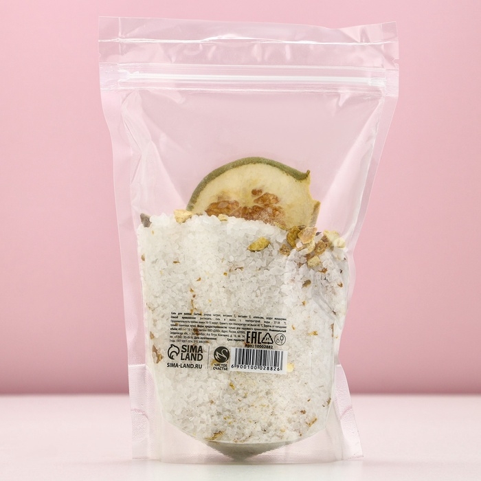 Соль для ванны с апельсином и цедрой мандарина, 400 г, Новый Год Соль для ванны с апельсином и цедрой мандарина, 400 г, Новый Год