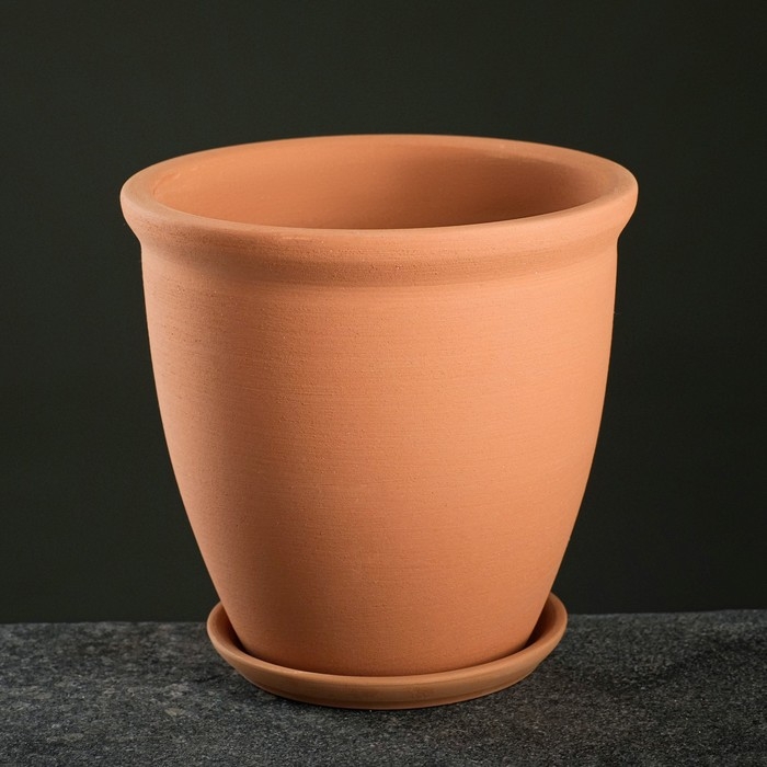 Горшок цветочный Терра №3 1,9 л, терракот Горшок цветочный Терра №3 1,9 л, терракот