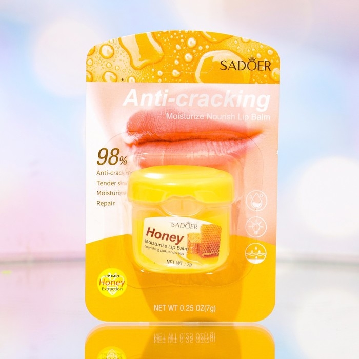 Бальзам для потрескавшихся губ с мёдом Бальзам для потрескавшихся губ с мёдом