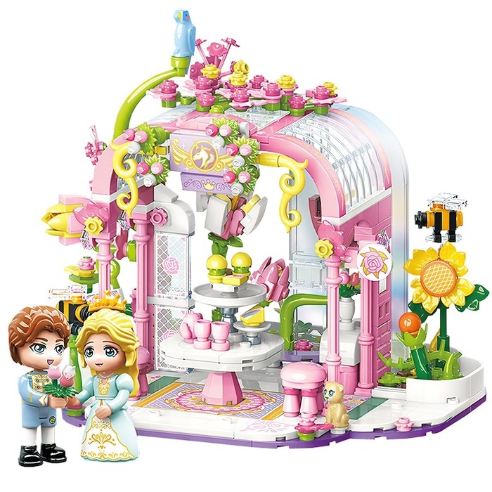 Конструктор Принцессы «Чайная беседка», 640 деталей Конструктор Принцессы «Чайная беседка», 640 деталей