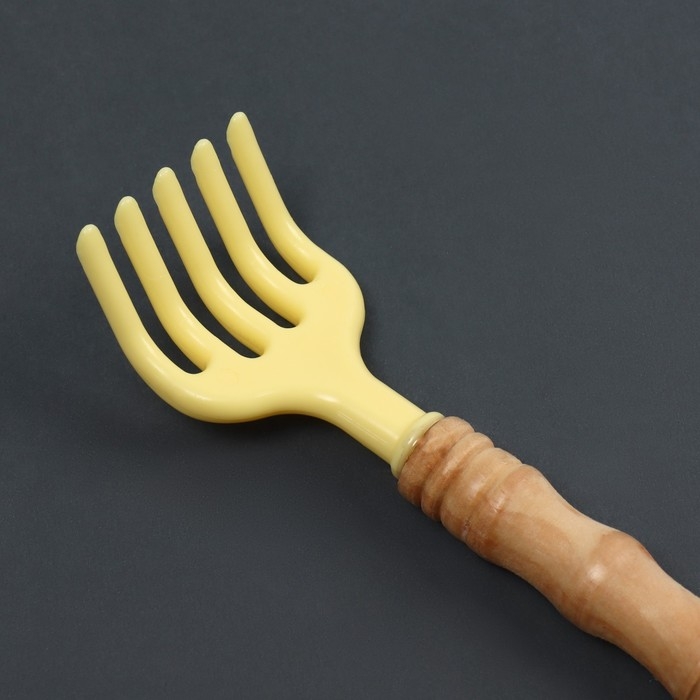 Массажёр - чесалка, универсальный, деревянный, 44,5 × 4,2 × 2,5 см, цвет бежевый Массажёр - чесалка, универсальный, деревянный, 44,5 × 4,2 × 2,5 см, цвет бежевый