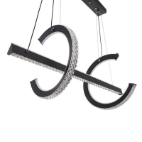 Светильник BayerLux 1640/3 LED 160Вт 3000-6000К черный 73х26х129 см