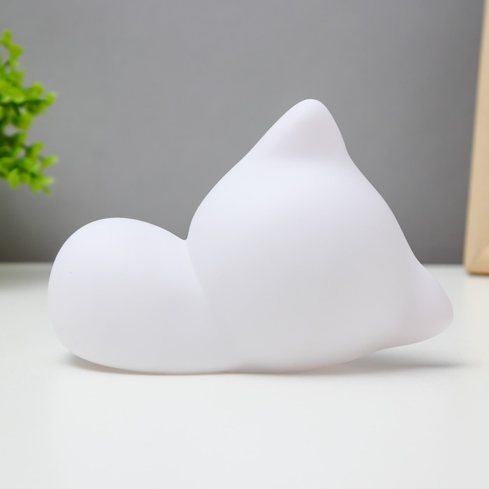 Ночник Ночник "Мурзик" LED от батареек 3xLR44 белый 7х15х10см RISALUX