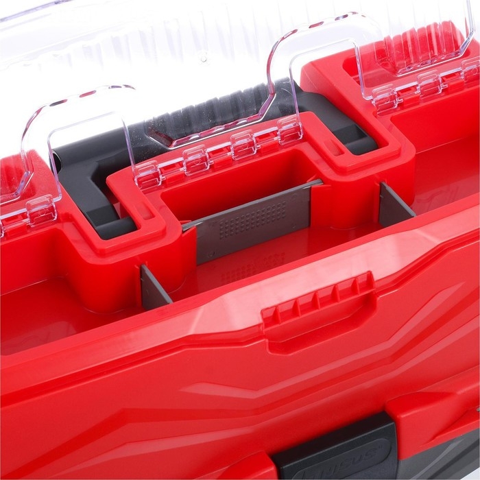 Ящик рыболовный Tackle Box трёхполочный NISUS, красный Ящик рыболовный Tackle Box трёхполочный NISUS, красный