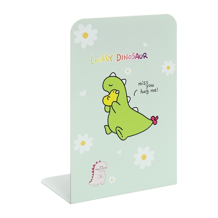 Подставки для книг Подставки для книг "Дино", 2 штуки, бирюзовые