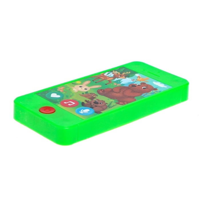 Музыкальный телефон &laquo;Лесные зверята&raquo;, звук, свет