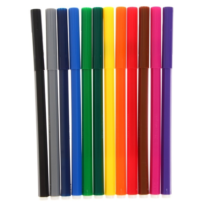 Фломастеры 12 цветов Centropen 7790  Фломастеры 12 цветов Centropen 7790 "Пингвины" 1.8 мм, линия 1.0 мм