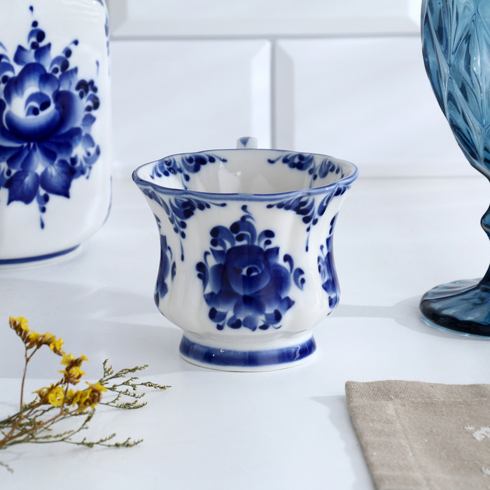 Чашка «Валерия», H=8,5 см, гжель Чашка «Валерия», H=8,5 см, гжель