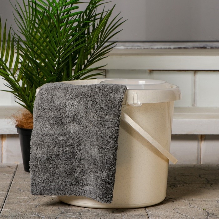 Салфетка из мягкой микрофибры пушистая, полирующая, супервпитывающая 40 х 40 см, 400 г/м² Салфетка из мягкой микрофибры пушистая, полирующая, супервпитывающая 40 х 40 см, 400 г/м²