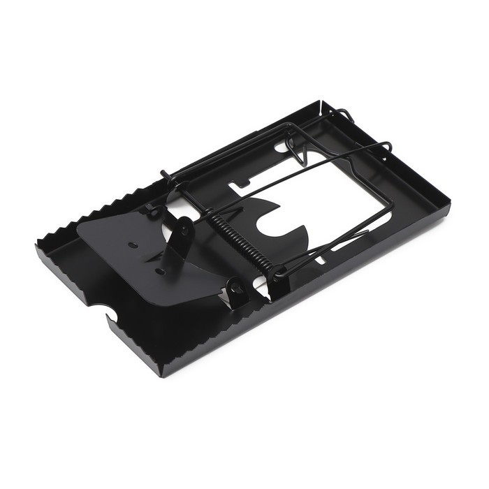 Крысоловка, 9 × 16.5 × 1.5 см, чёрная, Greengo Крысоловка, 9 × 16.5 × 1.5 см, чёрная, Greengo