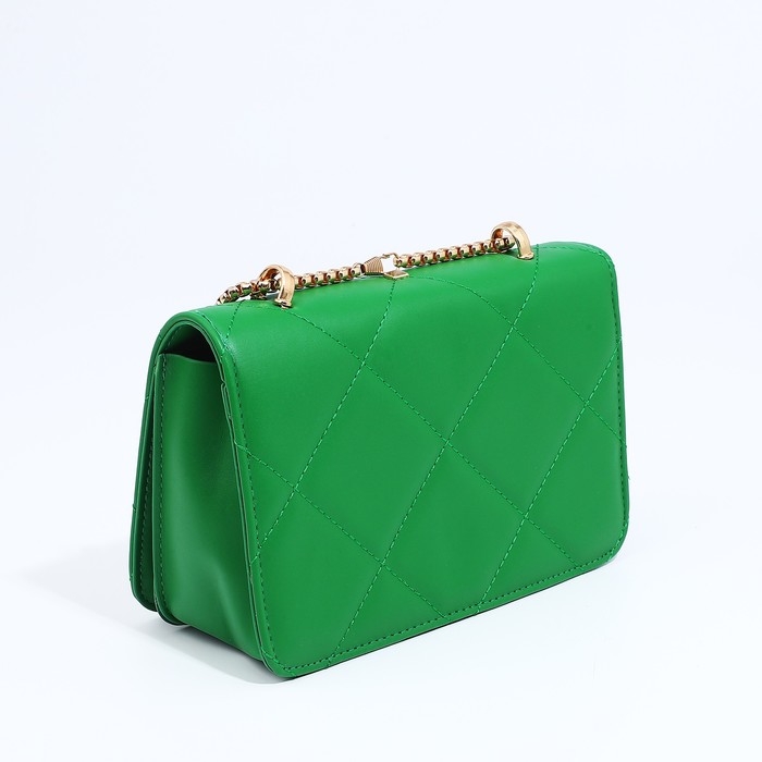 Сумка-мессенджер на клапане, цвет зелёный Сумка-мессенджер на клапане, цвет зелёный