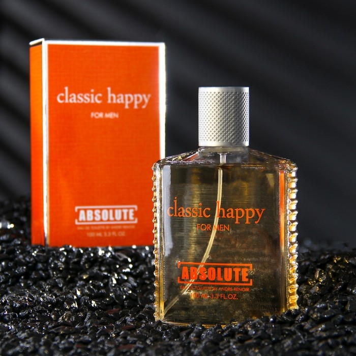 Туалетная вода мужская Absolute Classic Happy, 100 мл Туалетная вода мужская Absolute Classic Happy, 100 мл