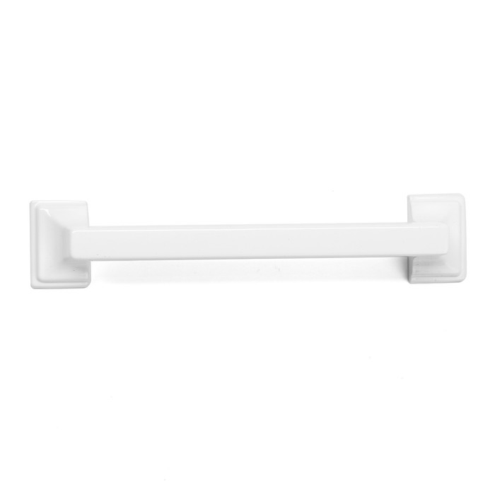 Ручка-скоба CAPPIO RSC038, цинк, м/о 96 мм, цвет белый