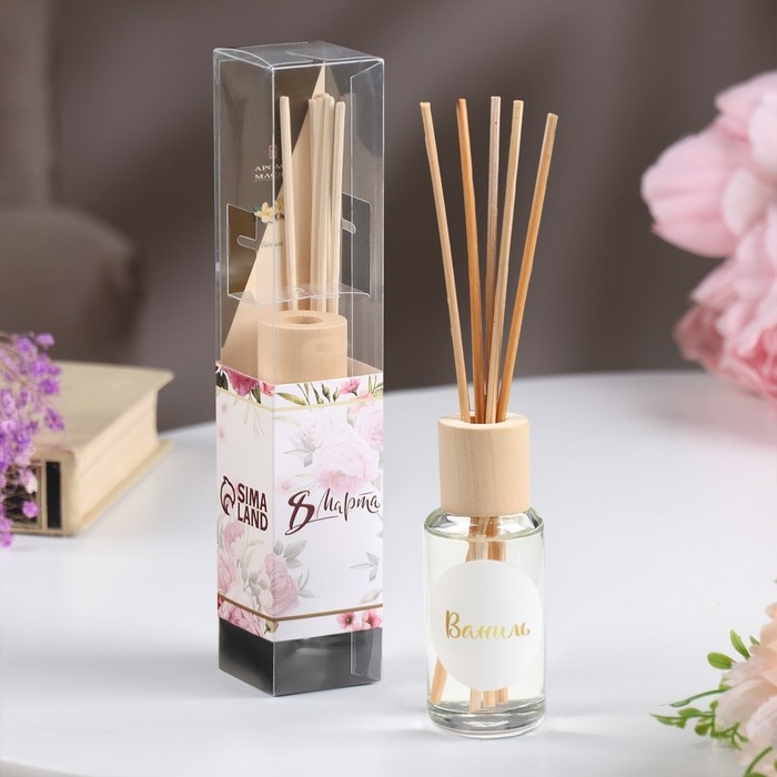 Диффузор ароматический  Диффузор ароматический "Модерн", 50 мл, ваниль, "Богатство Аромата"