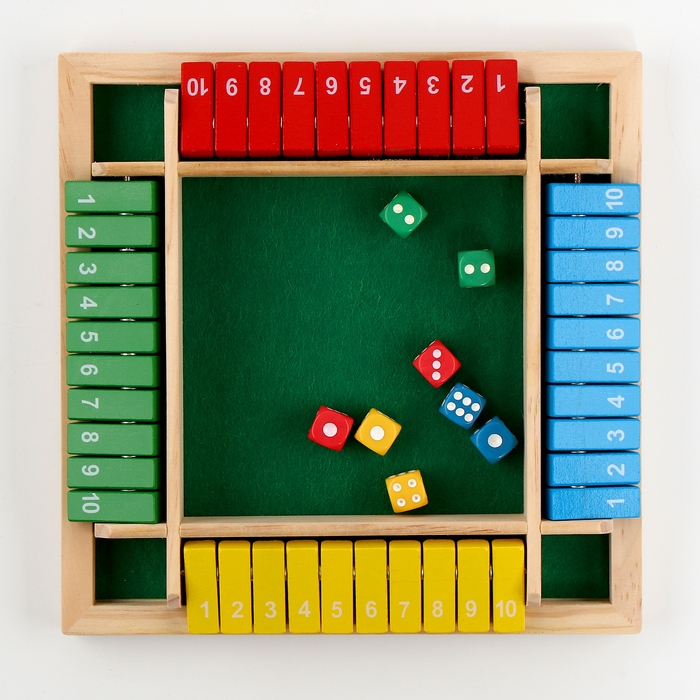 Настольная игра Настольная игра "Весёлый счёт" 22,5x22.5x3