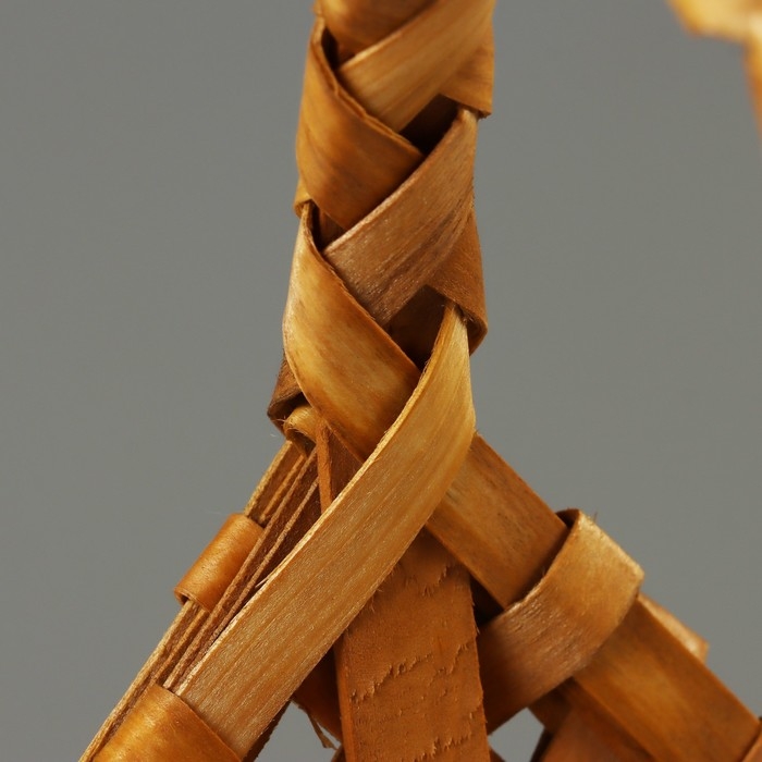 Корзина плетеная, 23 х 12 х 7 х 22/28 см, секвойя Корзина плетеная, 23 х 12 х 7 х 22/28 см, секвойя