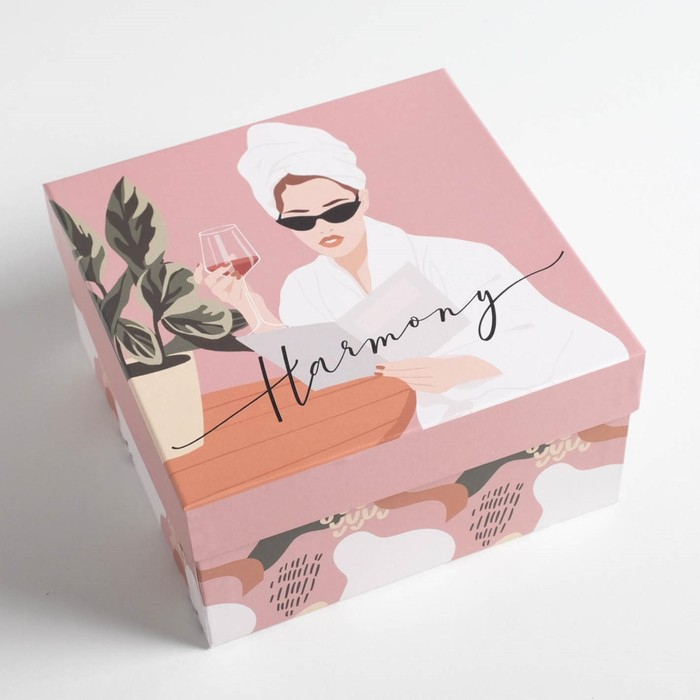 Набор коробок 5 в 1, упаковка подарочная, «Стиль», 14 х 14 х 8‒22 х 22 х 12 см Набор коробок 5 в 1, упаковка подарочная, «Стиль», 14 х 14 х 8‒22 х 22 х 12 см