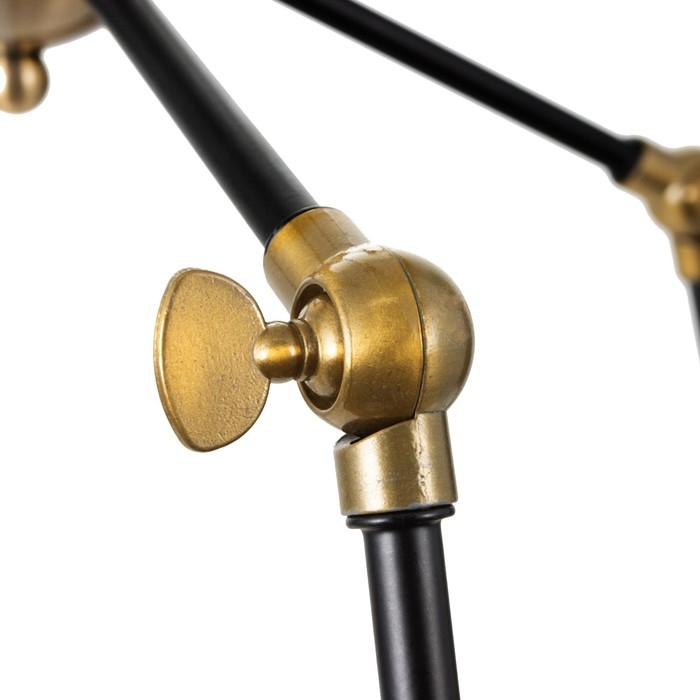 Люстра 2249/8 E27 40Вт черно-бронзовый 70х70х42 см BayerLux