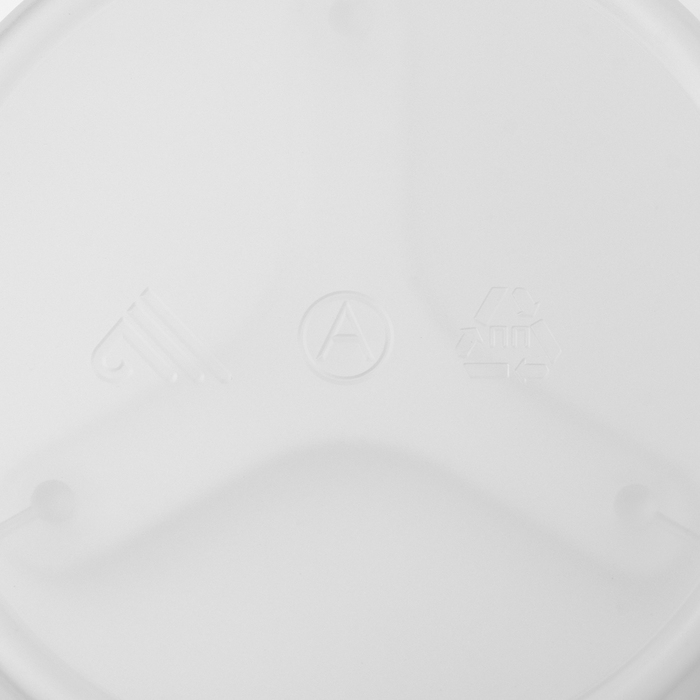 Горшок для цветов с поддоном «Адель», 1,5 л, пластиковый, цвет прозрачный