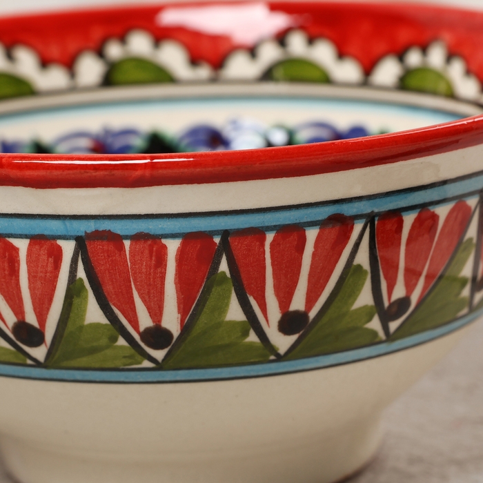 Коса Риштанская Керамика  Коса Риштанская Керамика "Узоры" 15 см, малая,