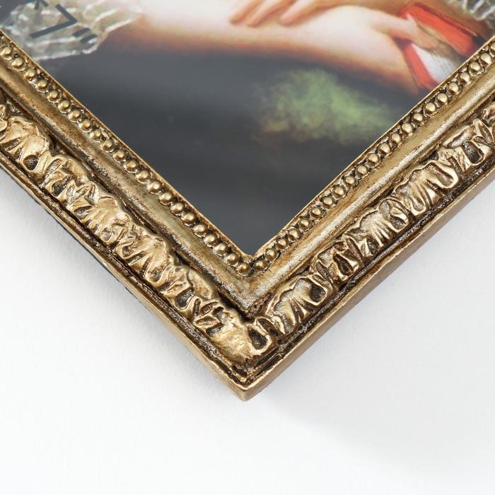 Фоторамка полистоун 10х15 см  Фоторамка полистоун 10х15 см "Арка" состаренное золото 23х14,5х2 см