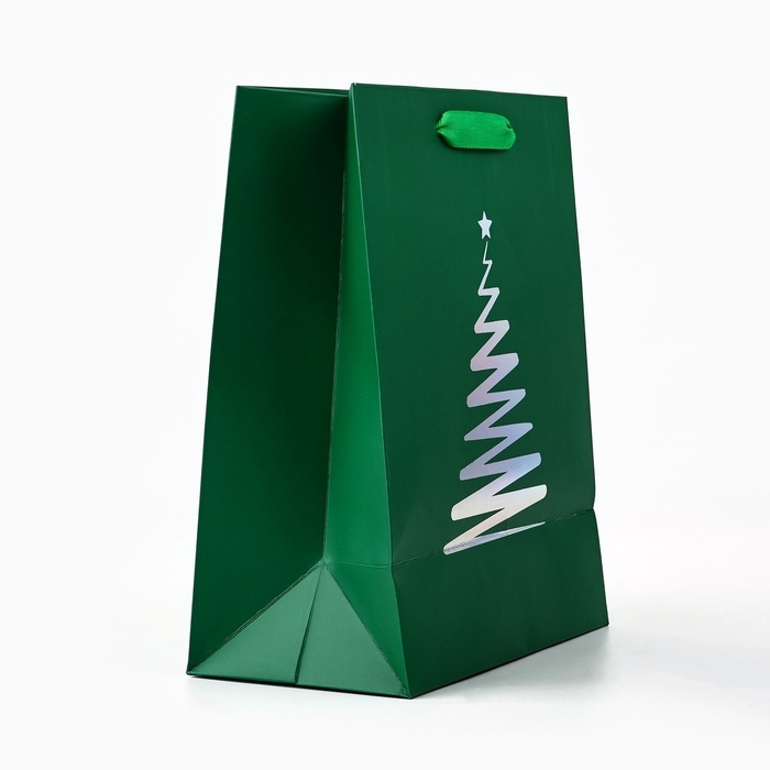 Пакет подарочный новогодний «Яркого Нового года», голография, MS 18 х 10 х 23 см Пакет подарочный новогодний «Яркого Нового года», голография, MS 18 х 10 х 23 см