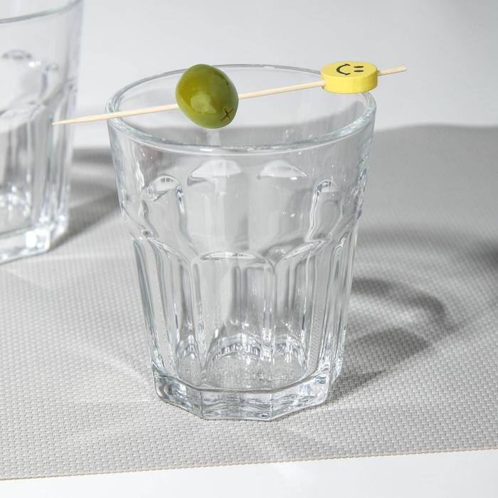 Шпажки Доляна «Улыбка», 12 см, набор 25 шт, цвет МИКС Шпажки Доляна «Улыбка», 12 см, набор 25 шт, цвет МИКС