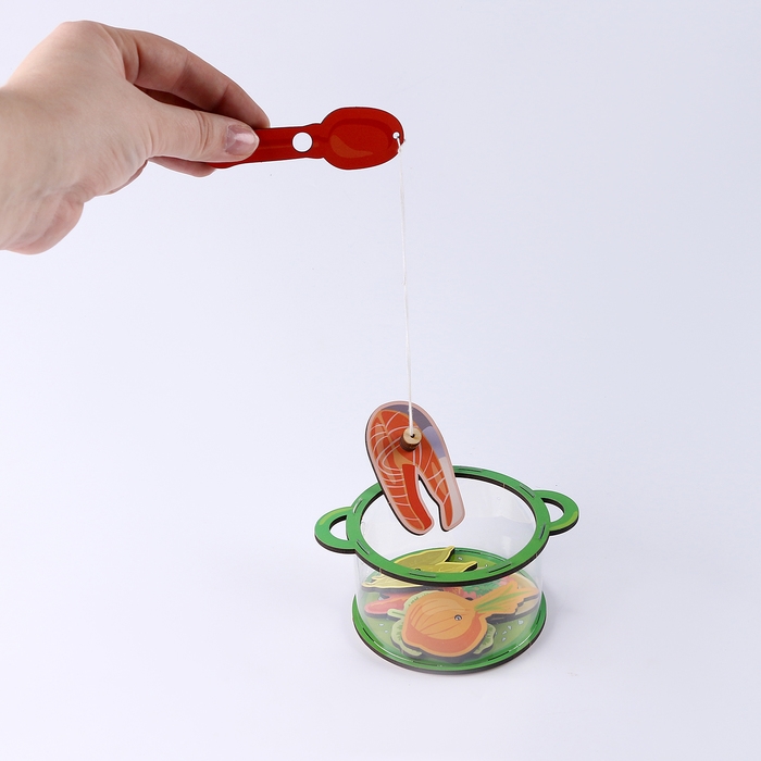 Разивающая игра сортер «Кастрюля с овощным супом» Разивающая игра сортер «Кастрюля с овощным супом»