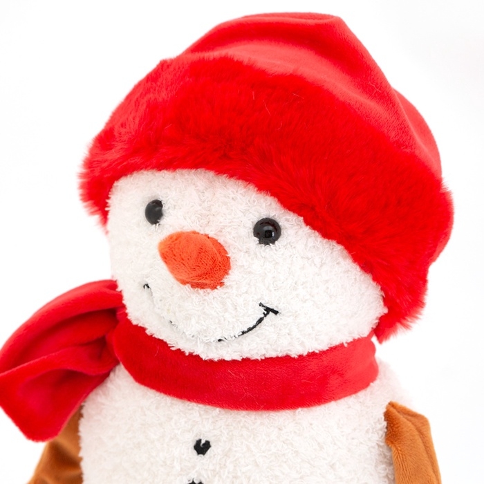 Мягкая игрушка  Мягкая игрушка "Снеговик", 35 см 2541/35