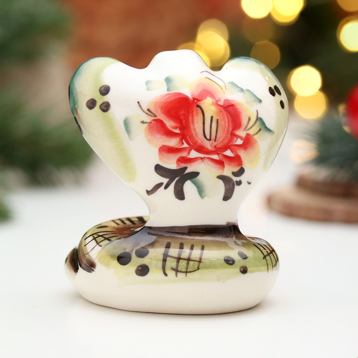 Сувенир Сувенир "Змей Серафим ", гжель, цвет, 7,5 см