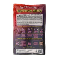 Прикормка Yaman Active Bite Карп, клубника, цвет красный, 900 г