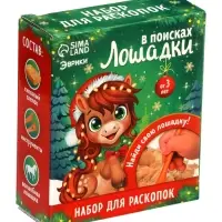 ЭВРИКИ Набор для раскопок"В поисках лошадки" ЭВРИКИ Набор для раскопок"В поисках лошадки"