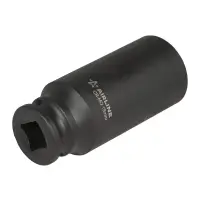 Головка ударная торцевая 3/8"DR шестигранная глубокая 19мм, L=65мм