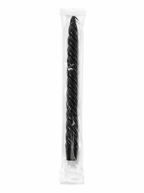 Свеча витая, 2.3&times;24.5 см, 5 ч, 50 г, чёрная